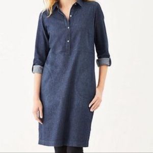 J. Jill Denim Chambray Dress